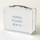 Zurück zur Schule I Wissenschaft 3 Metall Brotdose (Rückseite)