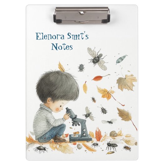 Zurück zur Schule I Wissenschaft 4 Klemmbrett (Vorderseite)