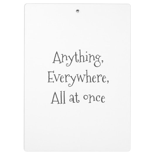 Zurück zur Schule I Wissenschaft 8 Klemmbrett (Rückseite)