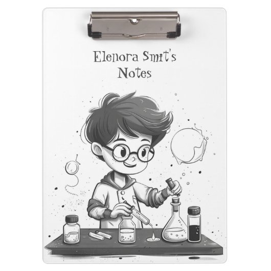 Zurück zur Schule I Wissenschaft 8 Klemmbrett (Vorderseite)