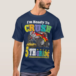 Zurück zur Schule Ich bin bereit, das Monster der T-Shirt
