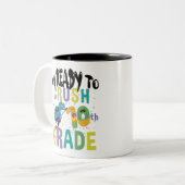 Zurück zur Schule Ich bin bereit, den 10. Zweifarbige Tasse (Vorderseite Links)