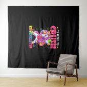 Zurück zur Schule Ich bin bereit, den Kindergarten Wandteppich (Beispiel (Horizontal))