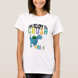 Zurück zur Schule Ich bin bereit, den Vorkindergar T-Shirt