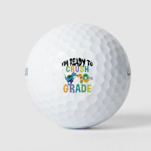 Zurück zur Schule Ich bin bereit, die 10. Klasse D Golfball