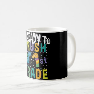 Zurück zur Schule Ich bin bereit, die 1. Klasse Di Kaffeetasse