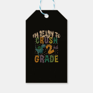 Zurück zur Schule Ich bin bereit, die 2. Klasse Di Geschenkanhänger