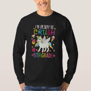 Zurück zur Schule Ich bin bereit, die 5. Klasse zu T-Shirt