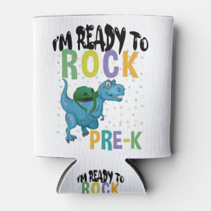 Zurück zur Schule Ich bin bereit, Pre-K Dinosaur z Dosenkühler