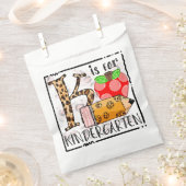 Zurück zur Schule im Kindergarten Geschenktütchen (Ausgeschnitten)