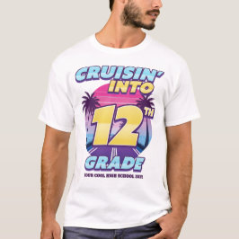 Zurück zur Schule in der 12. Klasse cruisen T-Shirt