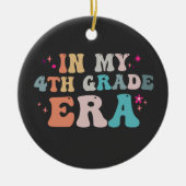 Zurück zur Schule in meiner 4. Klasse Keramik Ornament (Vorne)