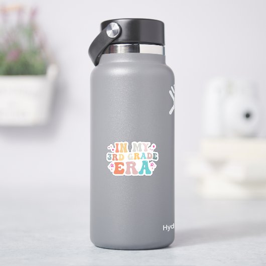 Zurück zur Schule in meiner zweiten Klasse Aufkleber (HydroFlask)