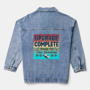 zurück zur Schule Jeansjacke