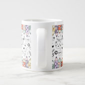 Zurück zur Schule Jumbo-Tasse (Rückseite)