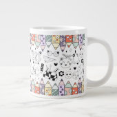 Zurück zur Schule Jumbo-Tasse (Rechts)