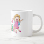 zurück zur Schule Jumbo-Tasse (Rechts)