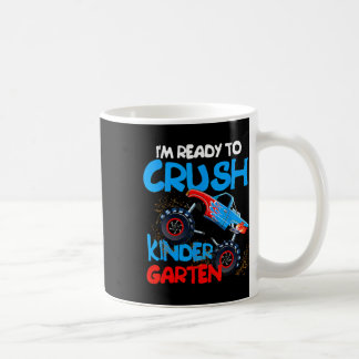 Zurück zur Schule Jungen erster Tag Kindergarten W Kaffeetasse