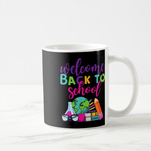 Zurück zur Schule Kaffeetasse (Rechts)