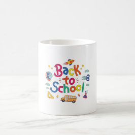 Zurück zur Schule Kaffeetasse