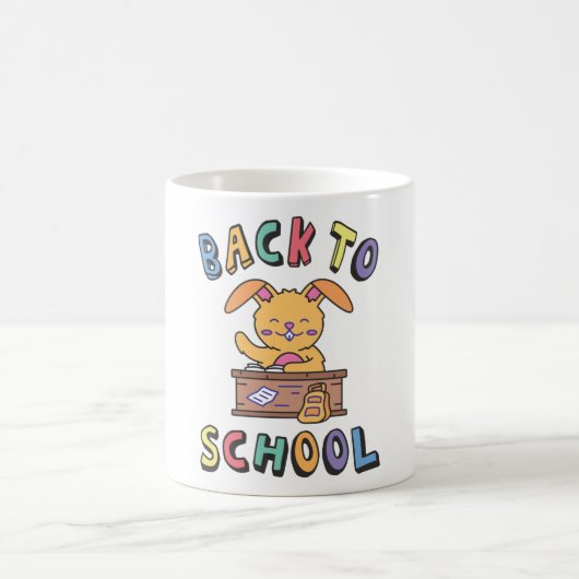 Zurück zur Schule Kaffeetasse (Mittel)