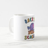 Zurück zur Schule Kaffeetasse (Vorderseite Links)