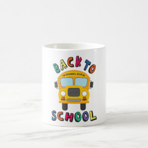 Zurück zur Schule Kaffeetasse