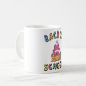Zurück zur Schule Kaffeetasse (Vorderseite Links)