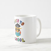 Zurück zur Schule Kaffeetasse (VorderseiteRechts)