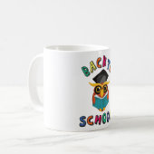 Zurück zur Schule Kaffeetasse (Vorderseite Links)