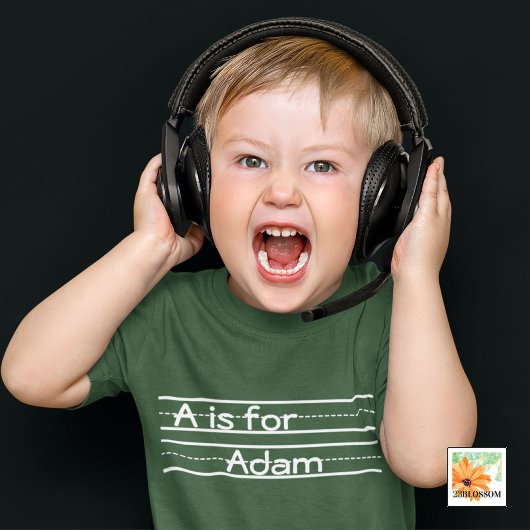 zurück zur Schule Kalkboard Personalisiert Alphabe T-Shirt