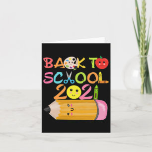 Zurück zur Schule Karte