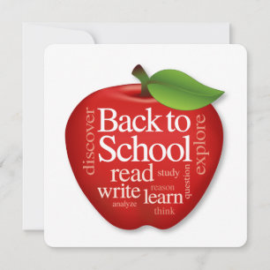 Zurück zur Schule Karte anpassen