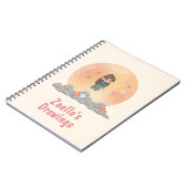 Zurück zur Schule Kawaii Anime Style Notizblock (Linke Seite)