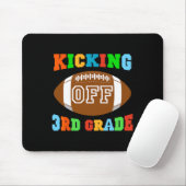 Zurück zur Schule Kick-Off 3. Klasse Fußball Kinde Mousepad (Mit Mouse)