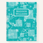 Zurück zur Schule Kids SpiralNotebook Notizblock (Vorderseite)