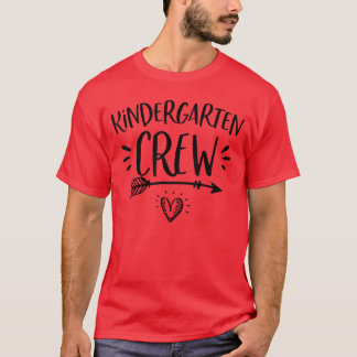 Zurück zur Schule Kindergarten-Crew Lehrer Schüler T-Shirt