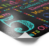 Zurück zur Schule - Kindergarten Fotodruck (Ecke)