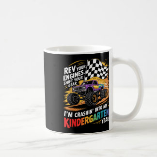 Zurück zur Schule Kindergarten Monster Truck First Kaffeetasse
