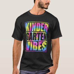 Zurück zur Schule Kindergarten Stimmung Erster Tag T-Shirt