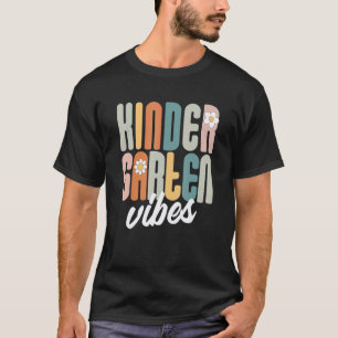 Zurück zur Schule Kindergarten Stimmung Retro Schü T-Shirt