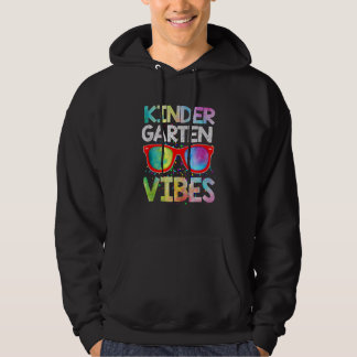 Zurück zur Schule Kindergarten Vibes 1. Tageslehre Hoodie