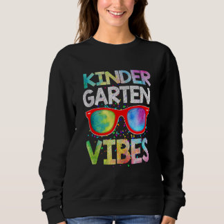 Zurück zur Schule Kindergarten Vibes 1. Tageslehre Sweatshirt