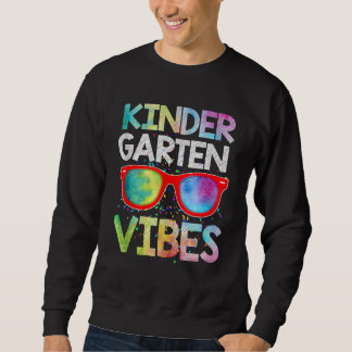 Zurück zur Schule Kindergarten Vibes 1. Tageslehre Sweatshirt