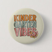 Zurück zur Schule Kindergarten vor dem ersten Schu Button (Vorderseite)