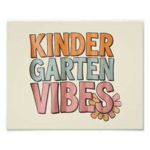 Zurück zur Schule Kindergarten Vorschule Erste Kla Fotodruck