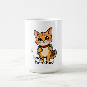 Zurück zur Schule Kitty - nein1 Kaffeetasse