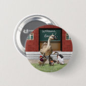 Zurück zur Schule, Kleine Enten! Button (Vorne & Hinten)