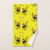 Zurück zur Schule Kleiner Affe Badhandtuch Set (Handtuch)