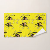 Zurück zur Schule Kleiner Affe Badhandtuch Set (Handtuch)